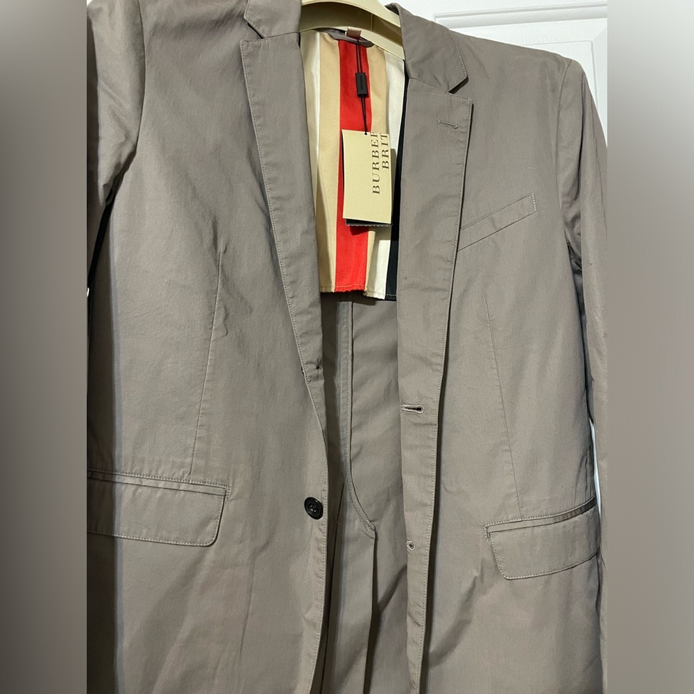 Burberry men’s dress coat!